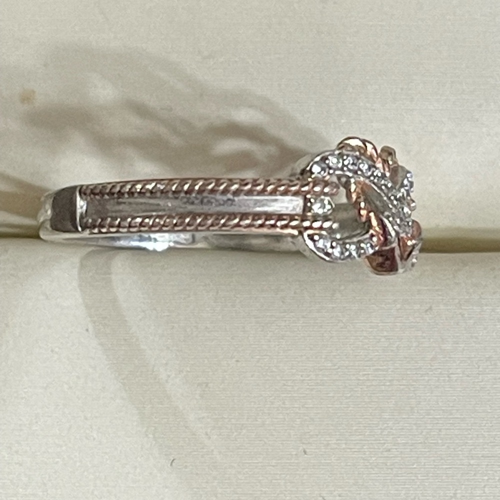 Anchor, Heart, Infinity Promise Ring - Picture 5 of 5